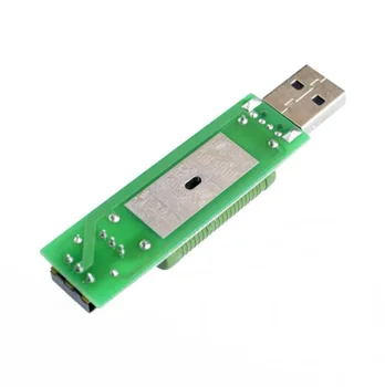 1 бр. USB Мини-битов товарните резистор 2A/1A с ключ 1A Зелен светодиод, 2A червен светодиод