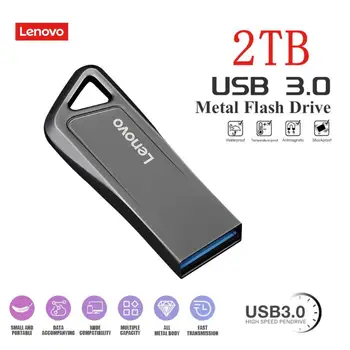 Lenovo 2 TB USB Флаш Памет Високоскоростен Пръчка 128 GB, 256 GB, 512 GB И 1 TB USB 3.0 Преносим Водоустойчив USB устройство OTG USB Memory