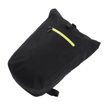 Водоустойчива чанта за наем на задната седалка 19-инчовата чанта за задната част на багажник на велосипеда, за удобно колоездене, черна