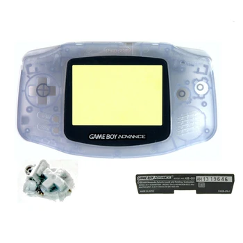 Пълна обвивка на корпуса за Nintend Gameboy GBA Shell, твърд калъф, Прозрачен заместител на корпуса на конзолата за Gameboy Advance, Аксесоар